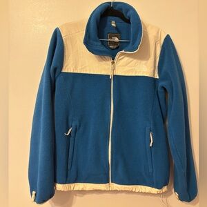The North Face Women's Blue and Cream Ski Jacket